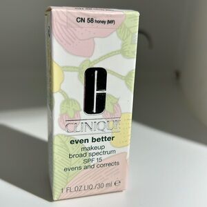 Clinique even better makeup HONEY